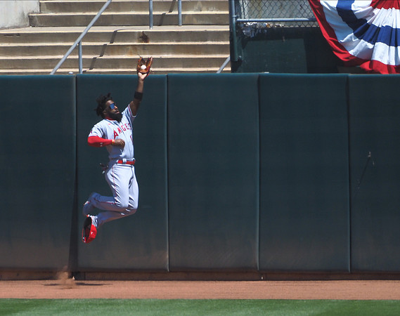 MLB: Los Angeles Angels at Oakland Athletics