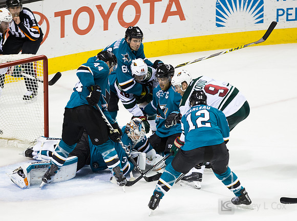 NHL: Minnesota Wild at San Jose Sharks