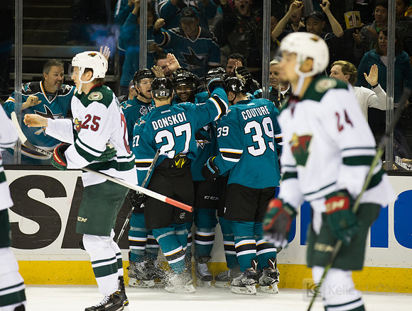 NHL: Minnesota Wild at San Jose Sharks