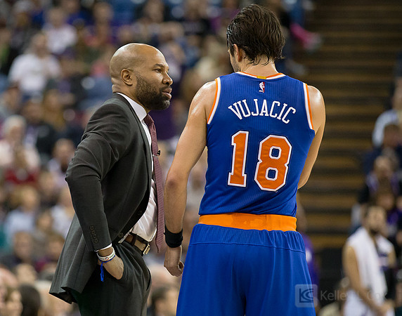 NBA: New York Knicks at Sacramento Kings