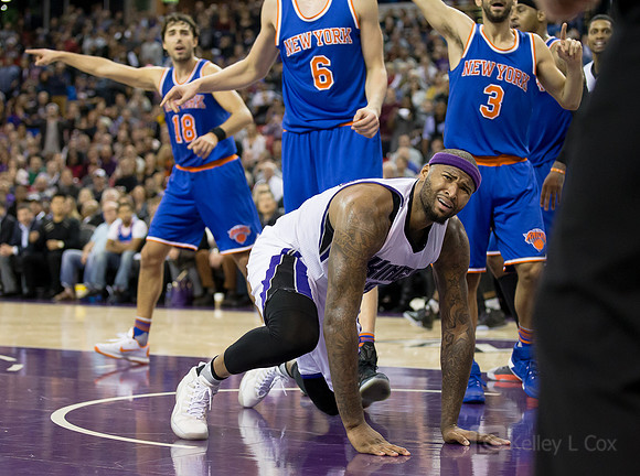 NBA: New York Knicks at Sacramento Kings