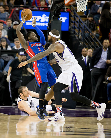 NBA: Detroit Pistons at Sacramento Kings