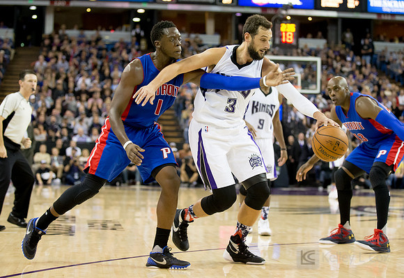 NBA: Detroit Pistons at Sacramento Kings