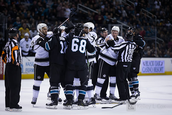 NHL: Los Angeles Kings at San Jose Sharks