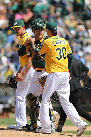 MLB: New York Yankees at Oakland Athletics