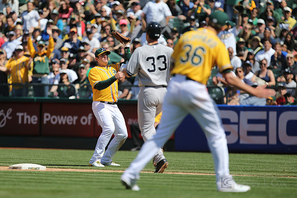 MLB: New York Yankees at Oakland Athletics