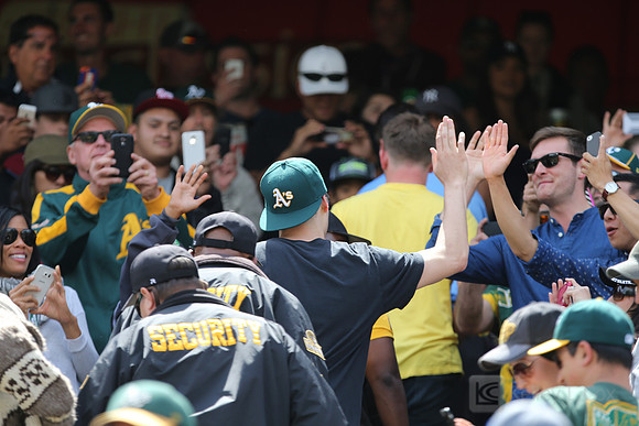 MLB: New York Yankees at Oakland Athletics