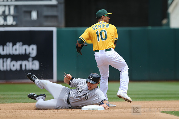 MLB: New York Yankees at Oakland Athletics
