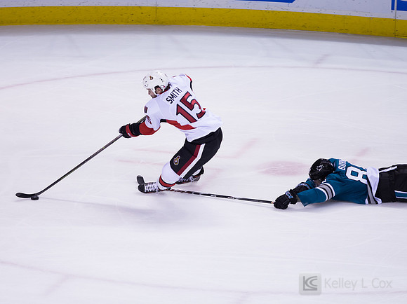 NHL: Ottawa Senators at San Jose Sharks