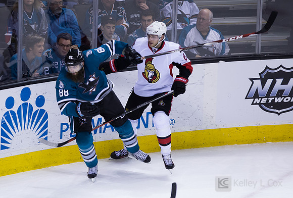 NHL: Ottawa Senators at San Jose Sharks
