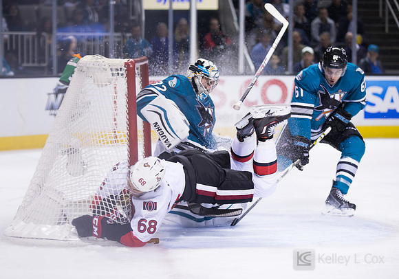 NHL: Ottawa Senators at San Jose Sharks