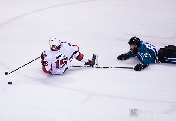 NHL: Ottawa Senators at San Jose Sharks