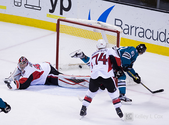 NHL: Ottawa Senators at San Jose Sharks