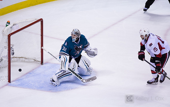 NHL: Ottawa Senators at San Jose Sharks