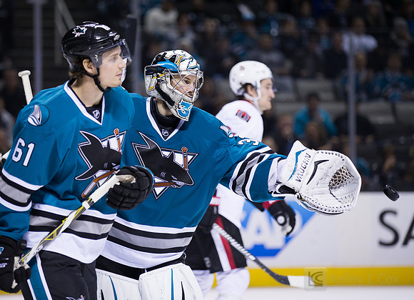 NHL: Ottawa Senators at San Jose Sharks