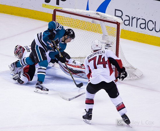 NHL: Ottawa Senators at San Jose Sharks