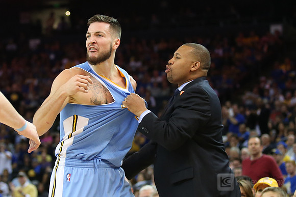 NBA: Denver Nuggets at Golden State Warriors