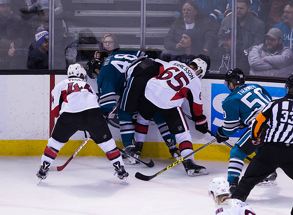 NHL: Ottawa Senators at San Jose Sharks