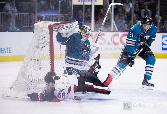 NHL: Ottawa Senators at San Jose Sharks