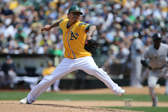 MLB: New York Yankees at Oakland Athletics