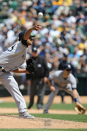 MLB: New York Yankees at Oakland Athletics