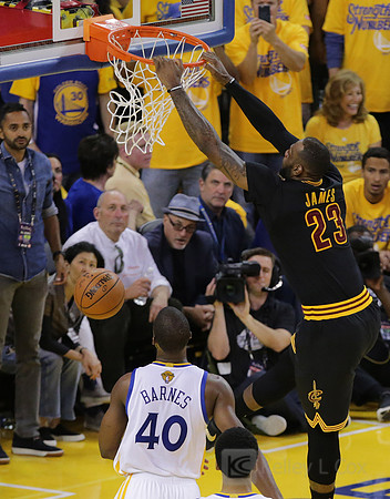 NBA: Finals-Cleveland Cavaliers at Golden State Warriors