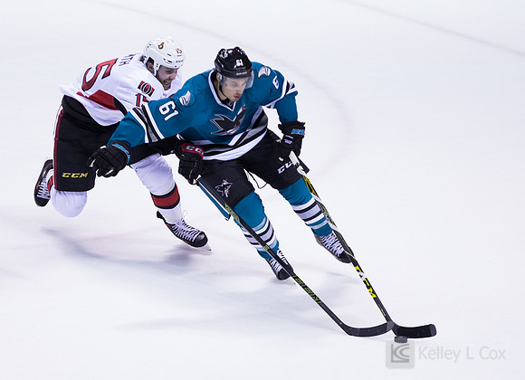 NHL: Ottawa Senators at San Jose Sharks