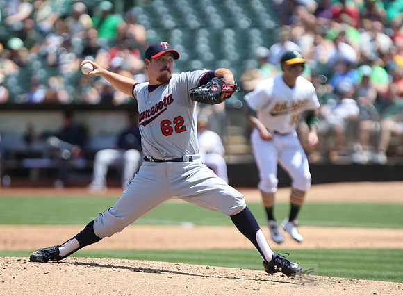 MLB: Minnesota Twins at Oakland Athletics