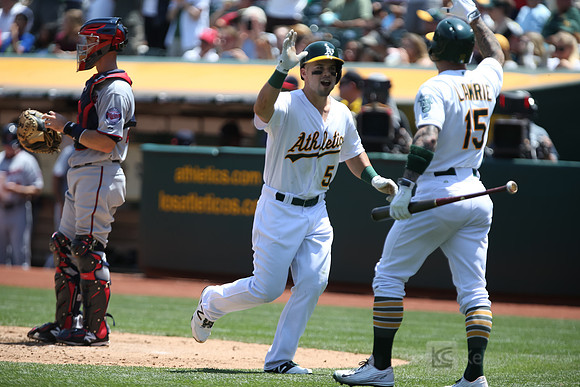MLB: Minnesota Twins at Oakland Athletics