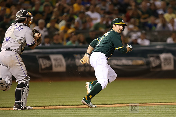 MLB: Colorado Rockies at Oakland Athletics