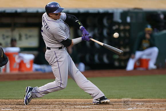 MLB: Colorado Rockies at Oakland Athletics