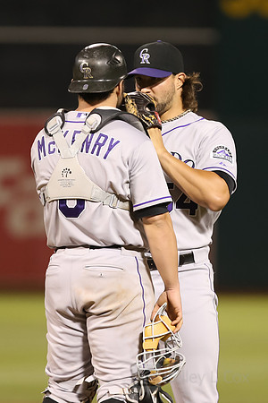 MLB: Colorado Rockies at Oakland Athletics