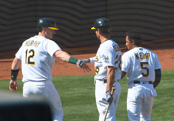 MLB: Seattle Mariners at Oakland Athletics