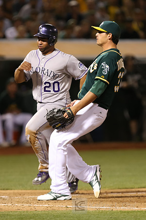 MLB: Colorado Rockies at Oakland Athletics