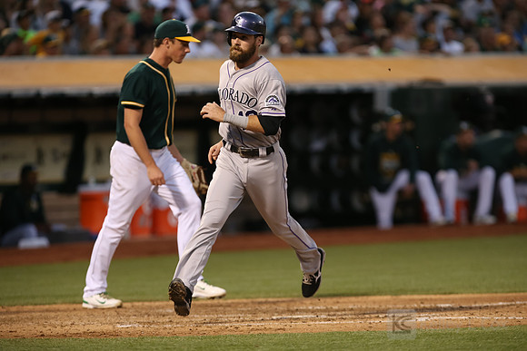 MLB: Colorado Rockies at Oakland Athletics