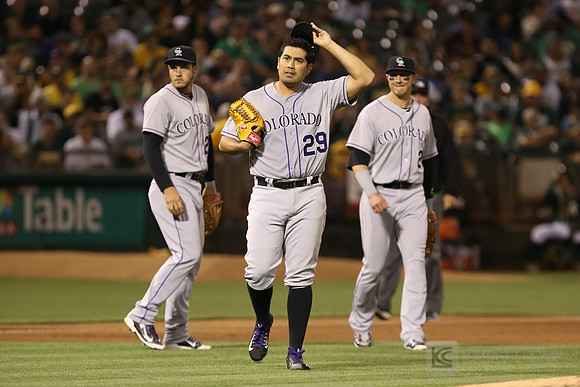 MLB: Colorado Rockies at Oakland Athletics