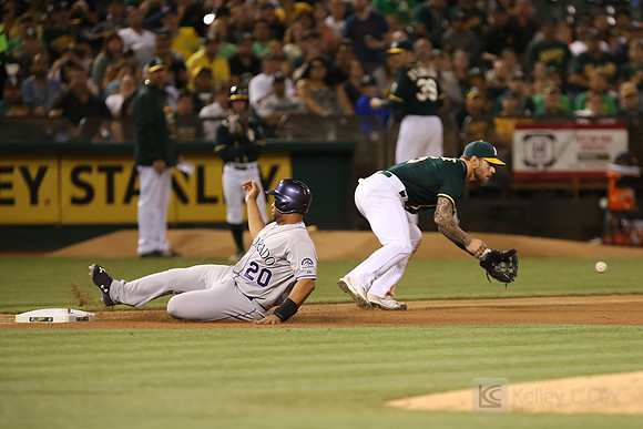 MLB: Colorado Rockies at Oakland Athletics