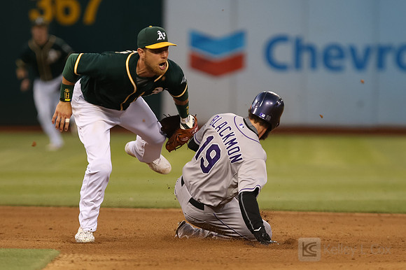 MLB: Colorado Rockies at Oakland Athletics
