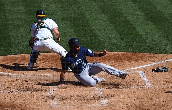 MLB: Seattle Mariners at Oakland Athletics