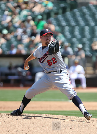 MLB: Minnesota Twins at Oakland Athletics