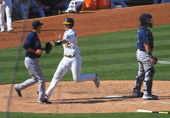 MLB: Seattle Mariners at Oakland Athletics