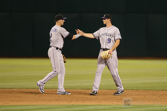 MLB: Colorado Rockies at Oakland Athletics
