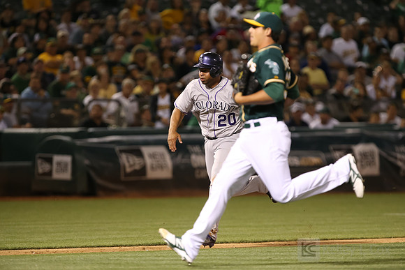 MLB: Colorado Rockies at Oakland Athletics