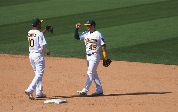 MLB: Seattle Mariners at Oakland Athletics