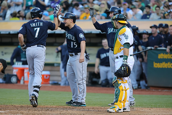 MLB: Seattle Mariners at Oakland Athletics