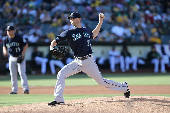 MLB: Seattle Mariners at Oakland Athletics