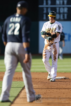 MLB: Seattle Mariners at Oakland Athletics