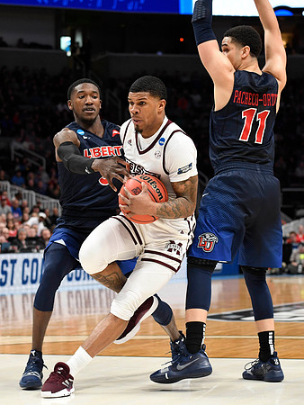 NCAA Basketball: NCAA Tournament-First Round-Liberty vs Mississippi State