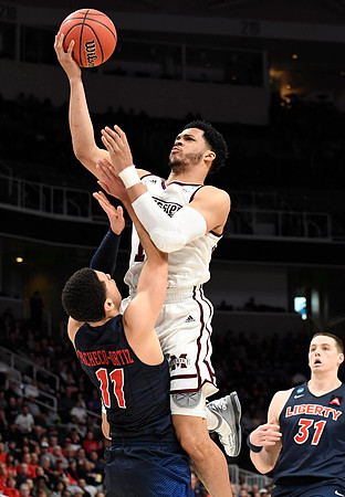 NCAA Basketball: NCAA Tournament-First Round-Liberty vs Mississippi State