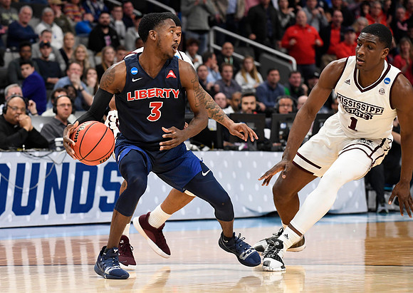 NCAA Basketball: NCAA Tournament-First Round-Liberty vs Mississippi State